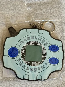 Digimon Adventure Digivice 1st Generation Rubber Keychain Badge Case - Picture 1 of 2
