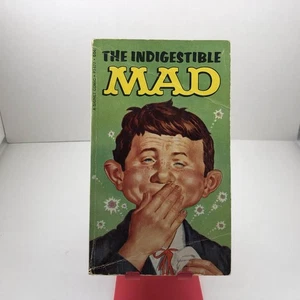 THE INDIGESTIBLE MAD : Vintage Mad Magazine Paper Back Pocket Book - Picture 1 of 3