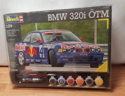 REVELL BMW 320I OTM RED BULL KIT MODELLINO PLASTICA 1:24 PLASTIC MODEL 07208 - Immagine 1 di 4