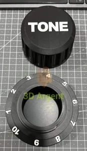 Gitarren-Plektrum-Aufbewahrung 3D-gedruckt - Lautstärke oder Ton-Zifferblatt-Behälter Halter - Bild 1 von 10