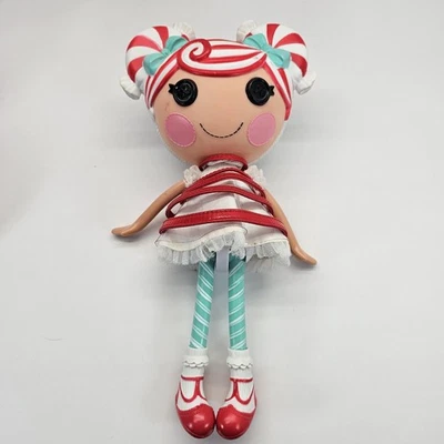 Lalaloopsy Full Size 12" Mint E Stripes Peppermint Doll Girl MGA 2013 - Image 1 of 4