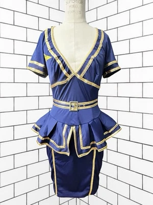 Disfraz de azafata de Leg Avenue Halloween para mujer talla mediana Foto 1 de 4