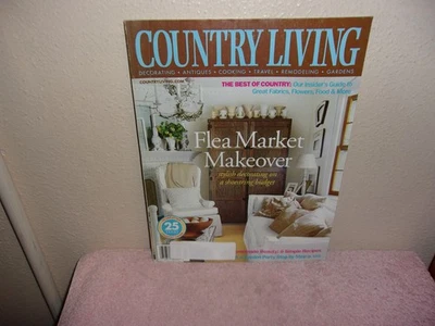 COUNTRY LIVING  MAGAZINE." FLEA MARKET MAKEOVER "...MARCH,  2003 Foto 1 de 4