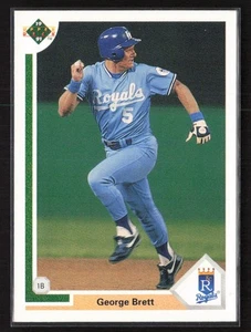 1991 Upper Deck #525b George Brett - NM/MT+ - Picture 1 of 2