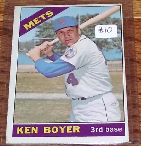 1966 Topps #385 Ken Boyer New York Mets *A2 - Picture 1 of 1