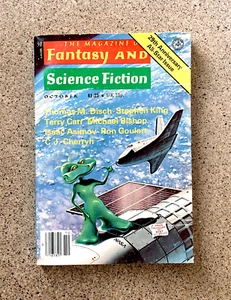 The Magazine Of Fantasy And Science Fiction, October, 1978 Stephen King - Picture 1 of 7