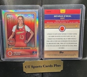 Me'arah O'Neal 2024 Topps Chrome McDonald's RIFRATTORE #70 RC - Foto 1 di 1