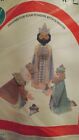 Nativity 3 Kings Wise Men Christmas Leisure Arts Plastic Canvas Capers Kit 433