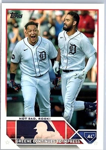 Not Bad, Rook! CC, CL 2023 Topps Baseball Card 210  Detroit Tigers - Picture 1 of 2