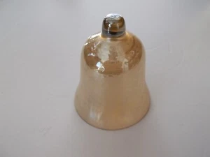 Vtg. Amber Peg Votive Holder 3 3/4" - Picture 1 of 4
