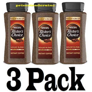 3 Pack - Nescafé Taster's Choice House Blend Instant Coffee, 14 oz. - Picture 1 of 6