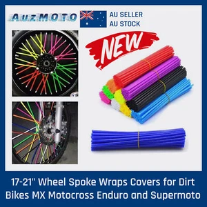 72Pcs spoke wheel covers wraps coat 4 Honda enduro CRF250 CRF450 all colours - Picture 1 of 27