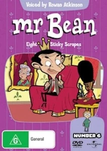 MR BEAN: Number 6 - Eight Sticky Scrapes DVD  FAST! FREE! POSTAGE! AUS! 🍿 - Picture 1 of 1