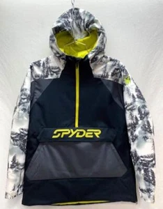 Spyder Boy's Jasper Anorak Snow Ski Winter Jacket Tree Line Sz 16 NEW - Picture 1 of 1