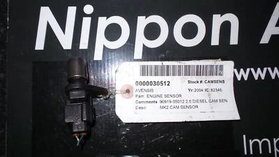 TOYOTA AVENSIS MK2 2003 - 2009 CAMSHAFT POSITION SENSOR 2.0 DIESEIL 90919-05012 - Image 1 of 2