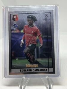 2020-21 Topps Merlin Chrome UEFA Eduardo Camavinga #20 Stade Rennais Qty - Picture 1 of 2