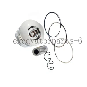 Fits For Yanmar 3TNE78 3TNE78A Kobelco Z63 129403-22010 Piston Kit 12940322010 - Picture 1 of 15