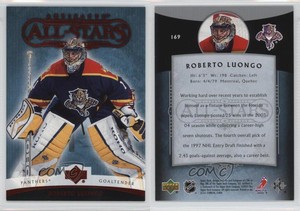 2005-06 Upper Deck Artifacts All-Stars Red /50 Roberto Luongo #169 HOF