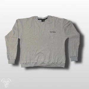 Goat Strength Oversized Fleece Long Sleeve Shirt Embroidered Crew Neck - Picture 1 of 3