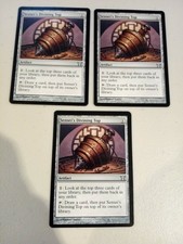 MTG Magic Sensei's Divining Top x3 Champions of Kamigawa NM