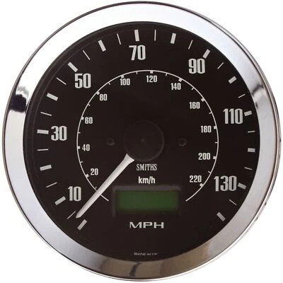 Smiths Classic Speedometer Electronic Programmable 0-140 MPH / 0-220 KMH 100mm - Image 1 of 2