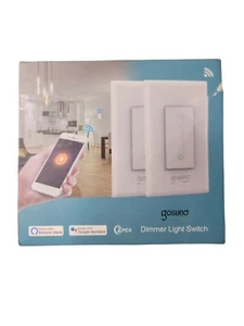 Smart Dimmer Switch, WiFi Smart Light Switch Work with Alexa and Google Home - Picture 1 of 5