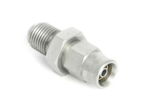 M10x1,25 PTFE Fitting Dash 03 Edelstahl Außengewinde - AN3 JIC3 - Picture 1 of 7