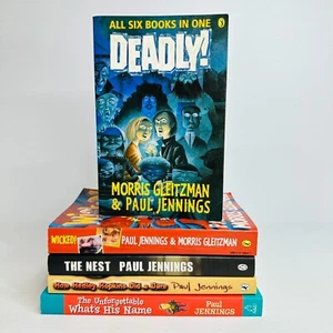 5x Paul Jennings & Morris Gleitzman Books Lot Deadly Wicked Nest Kids Fiction - Picture 1 of 10
