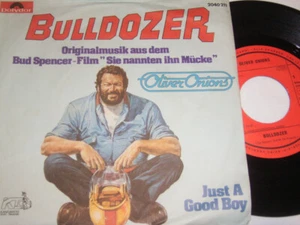 7" Oliver Onions Bulldozer - Paper Label Soundtrack Bud Spencer - Photo 1/2