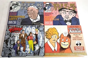 Classic Comic Strip Hardcover Collections Lot of (4) Dick Tracy Clover Press - Bild 1 von 11