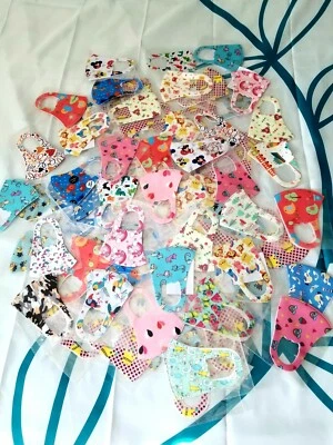 5 pk Kids 3D Face Mask Washable Reusable Cover Protection Children Toddler - Image 1 of 4