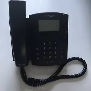 Polycom VVX311 IP Business Media Cord Phone PoE 2201-48350-001 CLEANED & TESTED - Picture 1 of 4