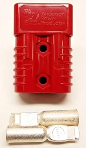 Conector de batería 6329G5 Anderson original SB 175 rojo #2 AWG - Imagen 1 de 2