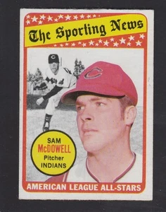 Topps béisbol 1969 # 435 SAM McDOWELL como ex-Mt inv a2599 - Imagen 1 de 2