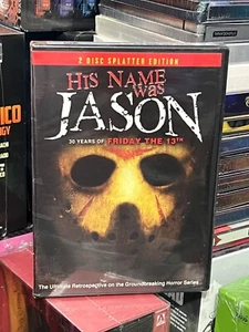 His Name was Jason - 30 Years Of Friday The 13th (2-DVDs) Splatter Edition, NEW! - Picture 1 of 6