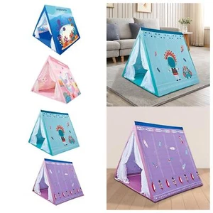 Play Tent for Kids Foldable Teepee Play House for Parks Toddlers Children - Picture 1 of 26