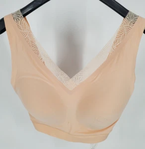 Chantelle Damen SoftStretch BH ohne Bügel - Beige Polyamid - Größe XL/2XL - Bild 1 von 13