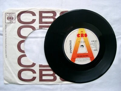 STEPHEN STILLS - Turn Back The Pages 7" - S CBS 3497 - 1975 UK -   PROMO Copy Foto 1 de 2