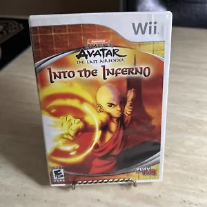 AVATAR THE LAST AIRBENDER INTO THE INFERNO NINTENDO Wii 🤩 Nickelodeon - Picture 1 of 6
