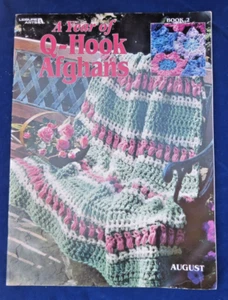 LIBRO AFGANO ARTES RECREATIVAS UN AÑO DE Q-HOOK 2 VINTAGE 12 DISEÑOS - Imagen 1 de 12