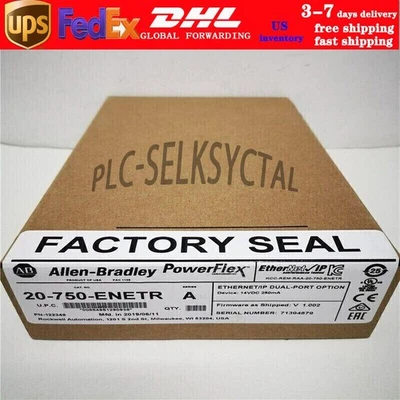 New Factory Sealed AB 20-750-ENETR SER A PowerFlex 750 2-P ENet/IP Module - Image 1 of 4
