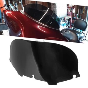 8" Windshield Windscreen Black Fit For Harley Tri Electra Street Glide 1996-2013 - Bild 1 von 18