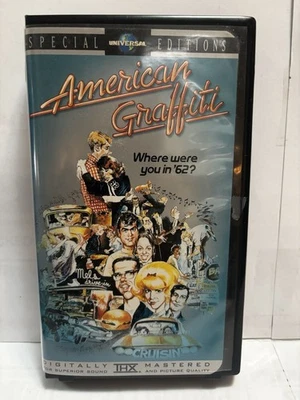 American Graffiti VHS, 1998, 25th Anniversary Special Edition Clamshell Vintage - Image 1 of 3