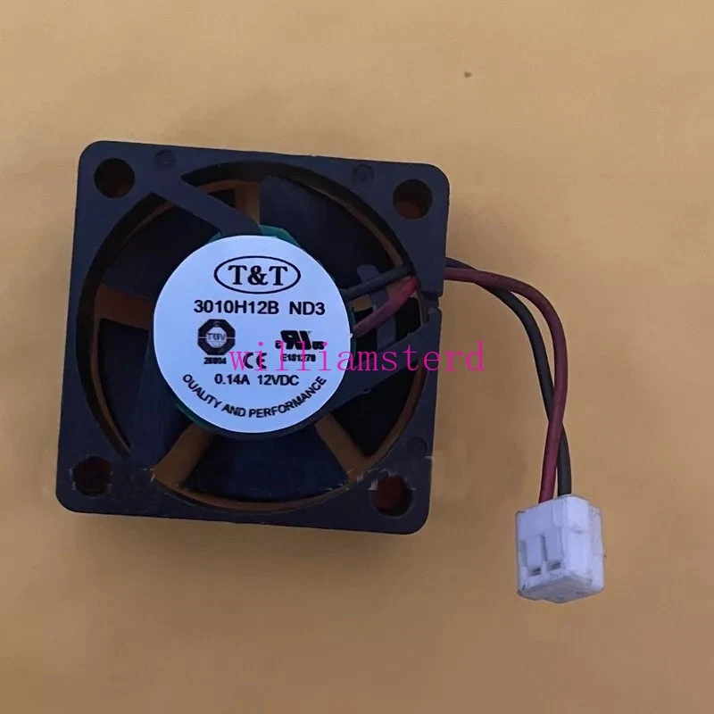 T$T 3010h12b nd3 12V 0.14A 3CM Quiet High Air Volume Cooling Fan - Image 1 of 1