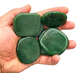 Jade nefrita verde en rodajas 300 gramos - Imagen 1 de 6