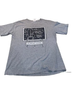 Vintage  JPK Rocket School funny aviation 1998 graphic T-shirt Sz M - Изображение 1 из 4