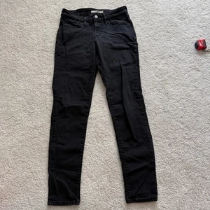 Levi's 711 Women 27 Black Skinny - Picture 1 of 11