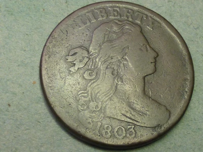 1803 LARGE CENT VG - Image 1 of 2