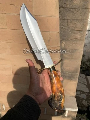Inglorious Bastards Bowie Knife/ D2 Steel Handforged Premium Quality Movie Knife - Image 1 of 4