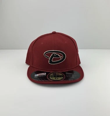 Arizona Diamondbacks MLB New Era Authentic Collection Hat Cap Size 7 3/8 USA - Image 1 of 4
